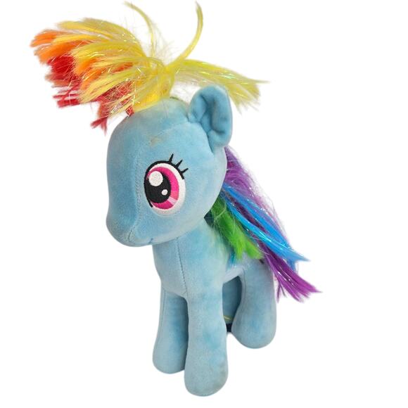Ty Rainbow Dash Sparkle My Little Pony Blue Wings Stuffed Animal Plush Toy‎ 10" - Picture 5 of 8